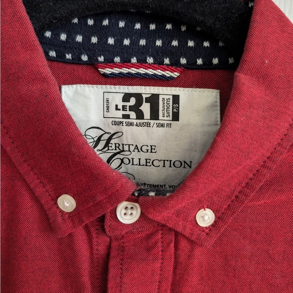 *SOLD* Le 31 Heritage Collection - Men’s Button Down Shirt - Picture 2 of 5